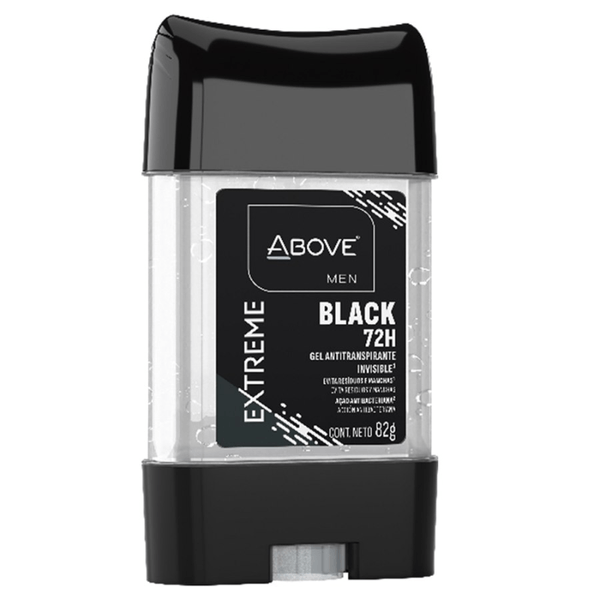 Desodorante Gel Above Extreme Black Men 82G